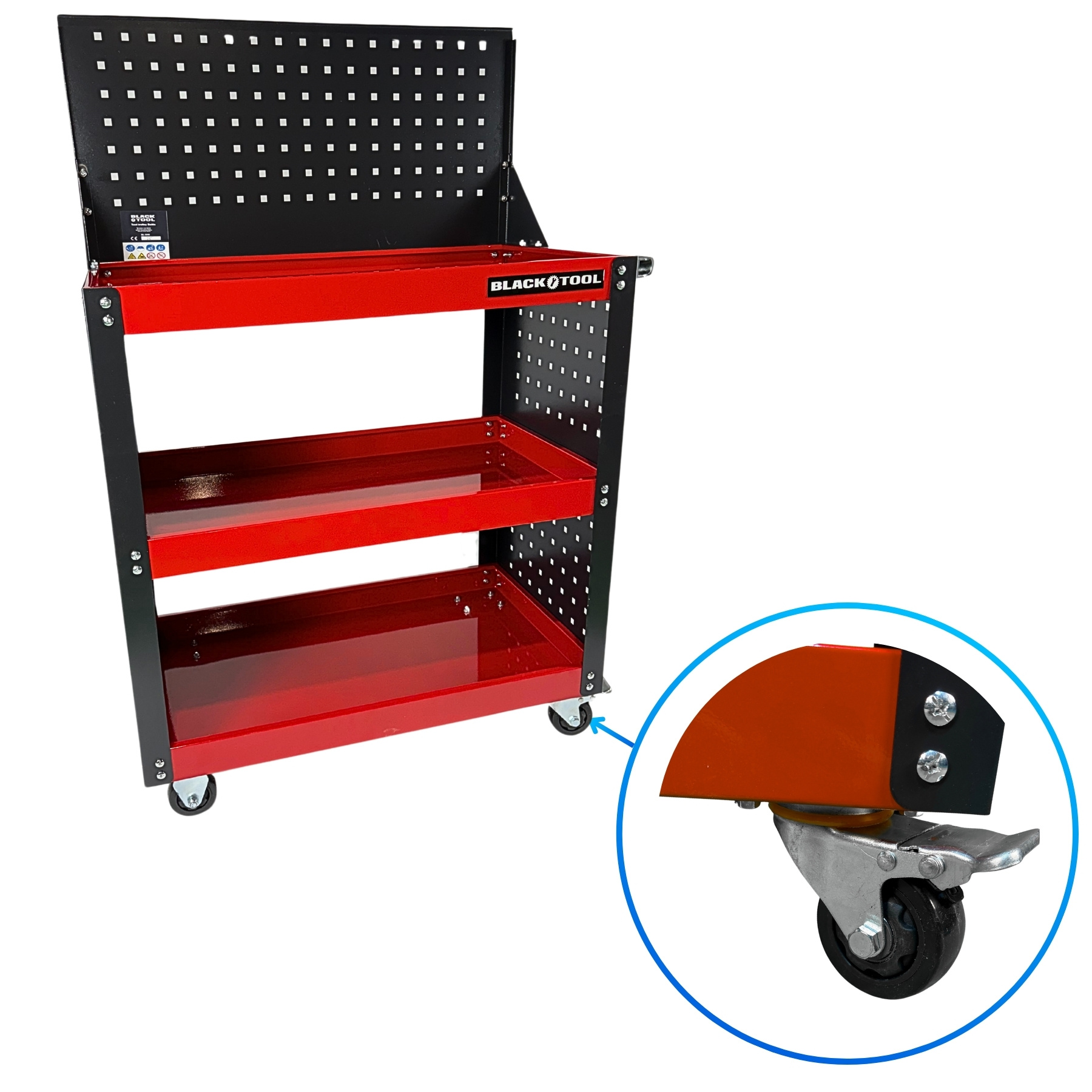 BL-5006 - Montážny vozík na náradie Boltix s bočnými panelmi a zástenou (12)